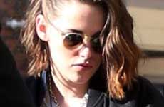 Kristen Stewart rubia platinada! New Look!