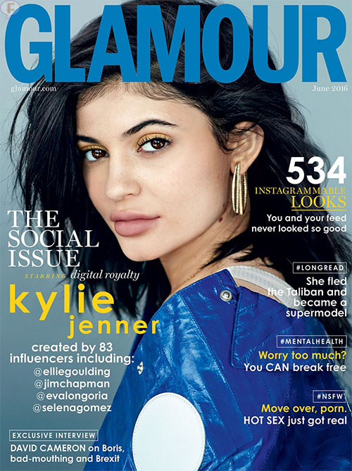 kylie jenner glamour cover