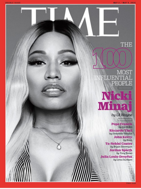 nicki minaj time most influential people cover