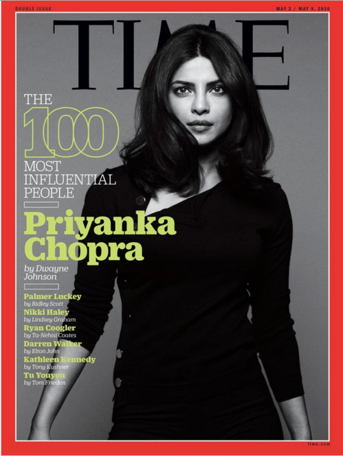 priyanka chopra time most influential people
