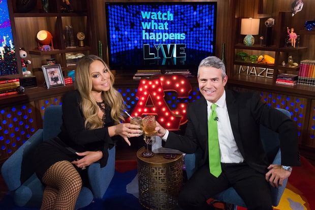 mariah carey watch what happens live