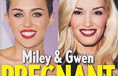 Miley Cyrus & Gwen Stefani novias embarazadas! [L&S]