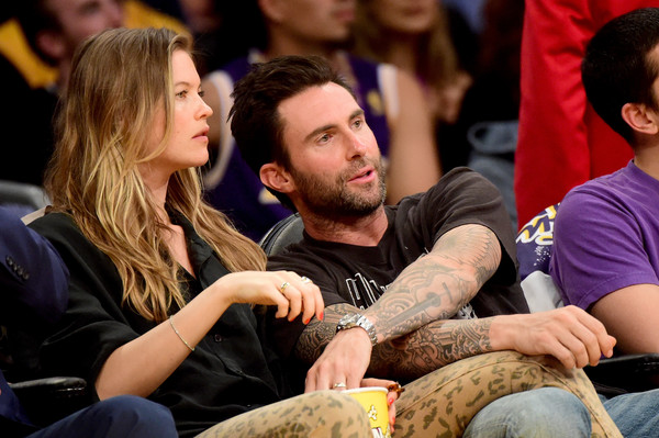 Adam Levine Utah Jazz v Los Angeles Lakers