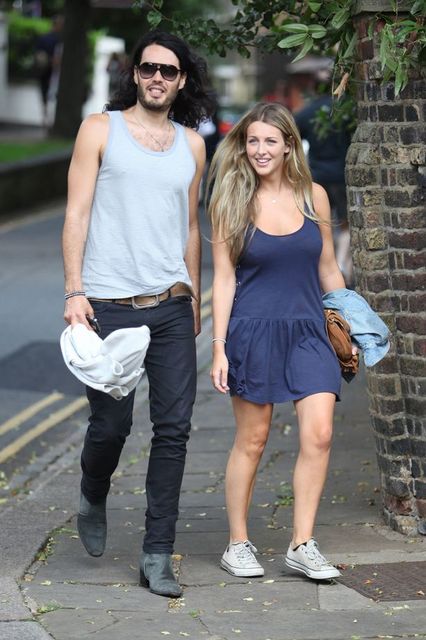 Russell Brand Laura Gallagher engaged