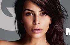 Kim Kardashian en GQ magazine