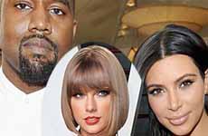 Kim Kardashian: Taylor Swift sabía de la canción de Kanye West