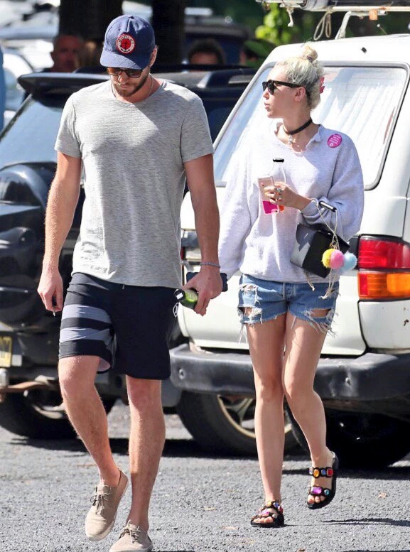 miley liam down under