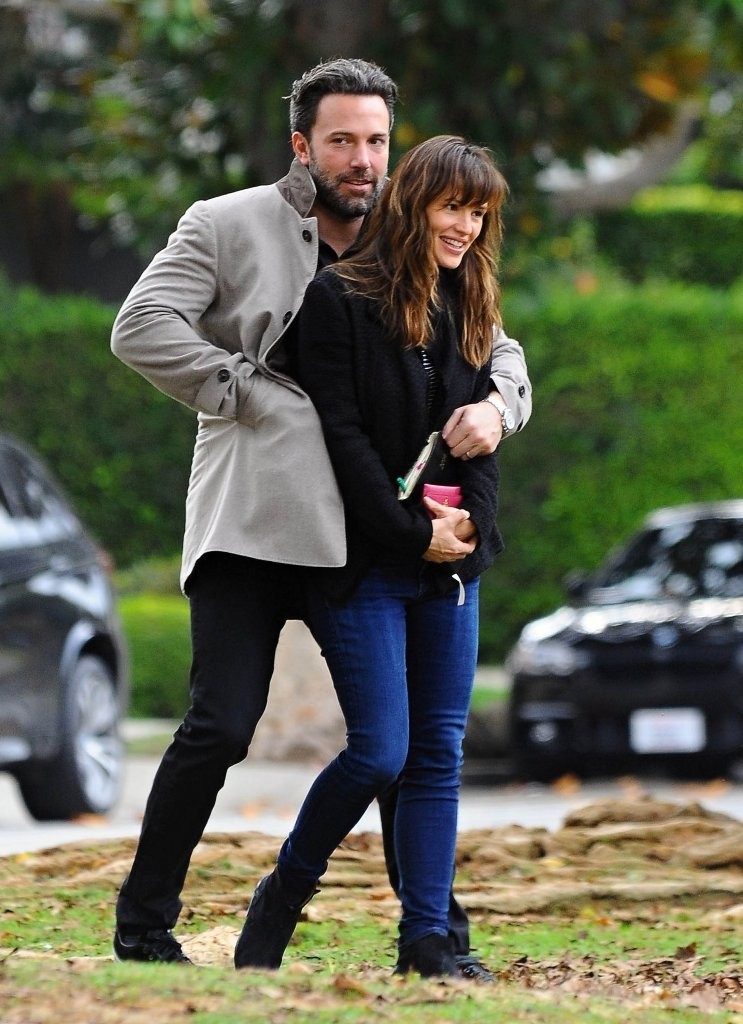 Ben Affleck Jennifer Garner Out Brentwood