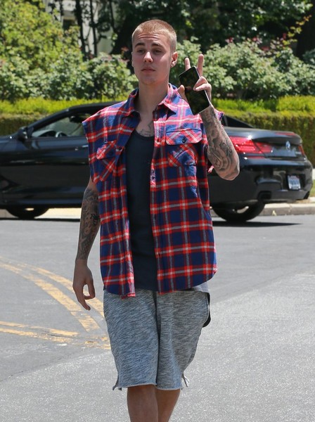 Justin Bieber Seen Out LA