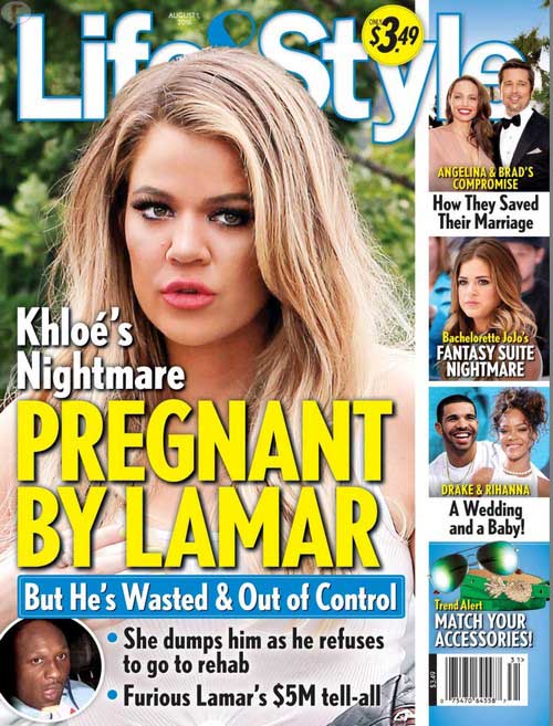 Khloe kardashian preggo las