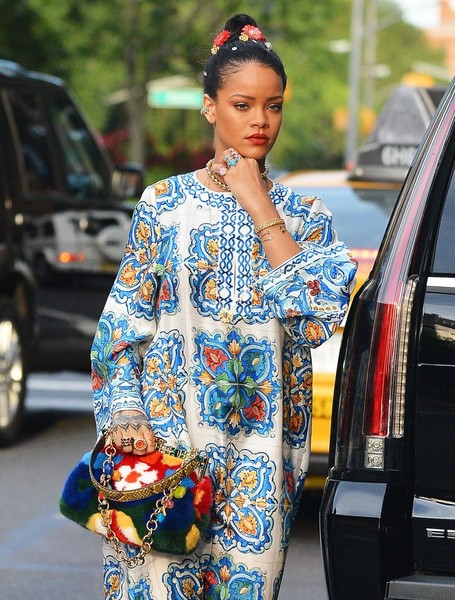 Rihanna Heads Out NYC