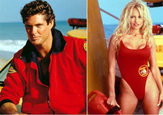 david hasselhoff Pamela anderson baywatch