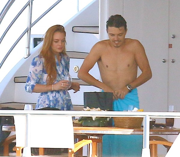 lindsay lohan egor yatch