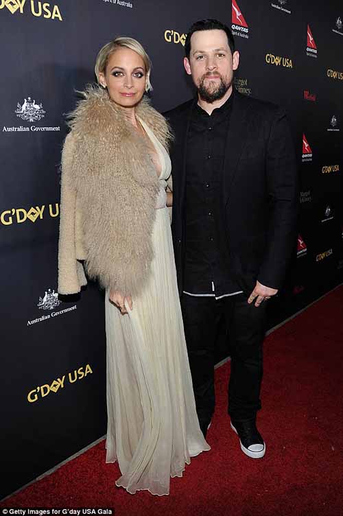 nicole richie joel madden gala