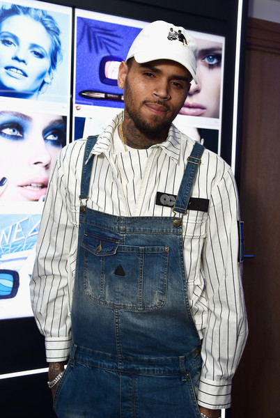 Chris Brown L Oreal Paris Blue Obsession Party