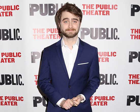 Daniel Radcliffe privacy opening night public theater