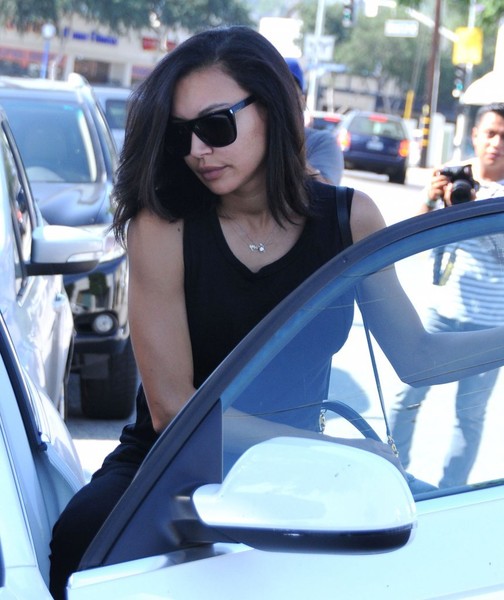 Naya Rivera Out Running Errands