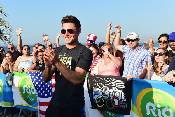 Zac Efron TodayShow Olympians