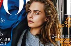 Cara Delevingne en Vogue UK