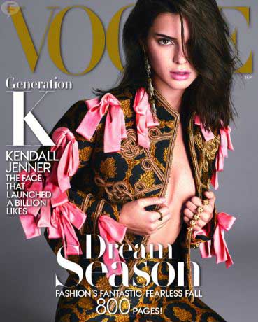 kendall jenner vogue cover