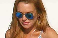 Lindsay Lohan no está preggo! dice su madre