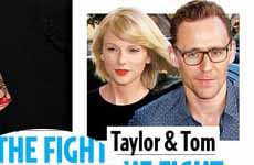 Taylor Swift y Tom Hiddleston se pelearon!