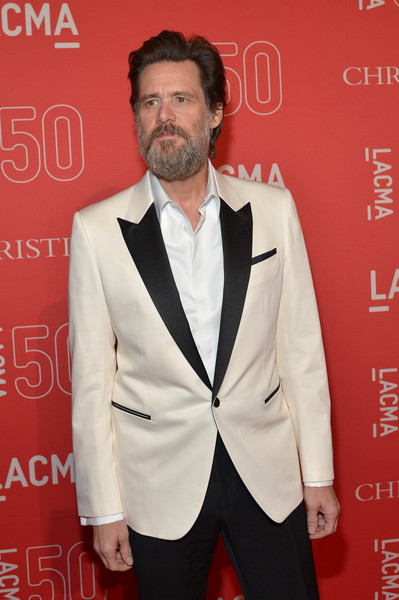 Jim Carrey LACMA 50th Anniversary Gala 2015