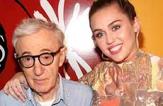 Miley Cyrus ama a Woody Allen: ‘Él nunca es fake’