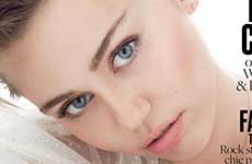 Miley Cyrus BEAUTIFUL en Elle magazine