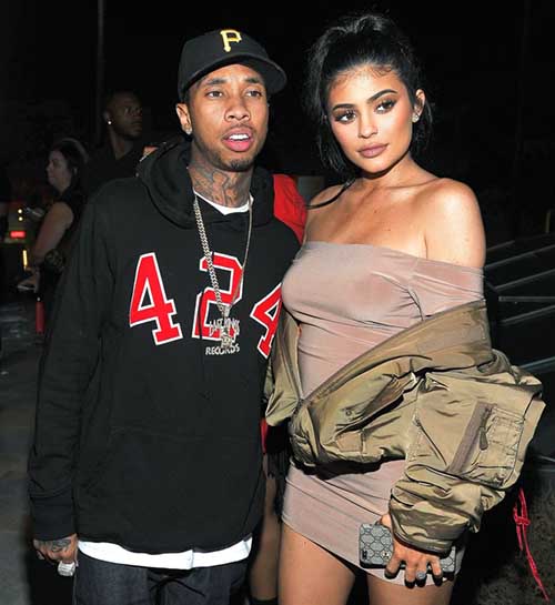 tyga kylie jenner event