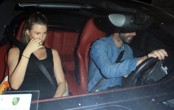 Adam Levine Behati Prinsloo Dine