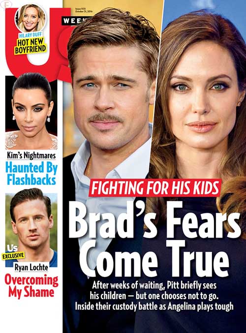 Brda Pitt Angelina Jolie visita nilos Usweekly