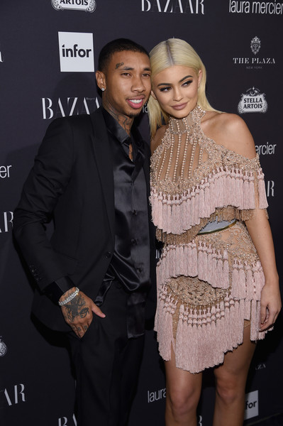 Tyga Kylie Jenner Harper Bazaar Celebrates