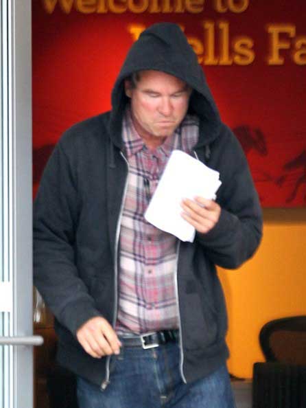 Val Kilmer Looks Sunburned Malibu 2013