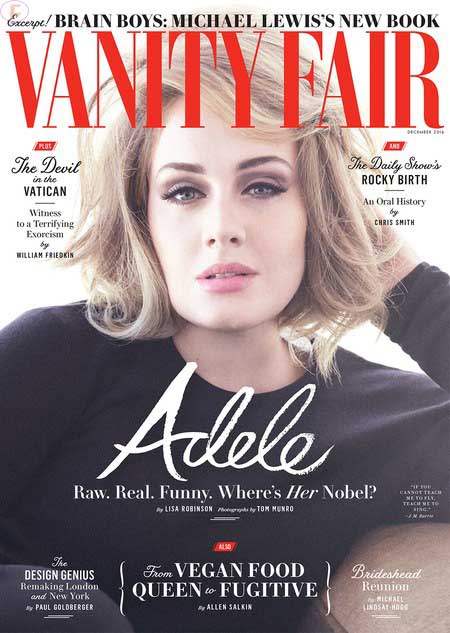 adele december 2016 cover VF