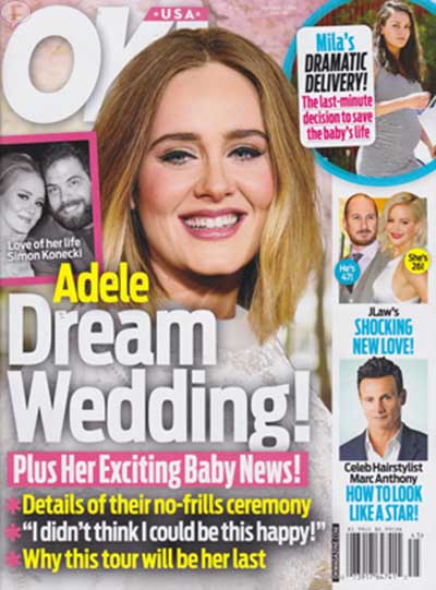 adele wedding dream ok