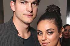 Ashton Kutcher y Mila Kunis tendrán un niño!