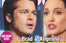 Brad & Angelina: Pelea explosiva cara a cara [InTouch]