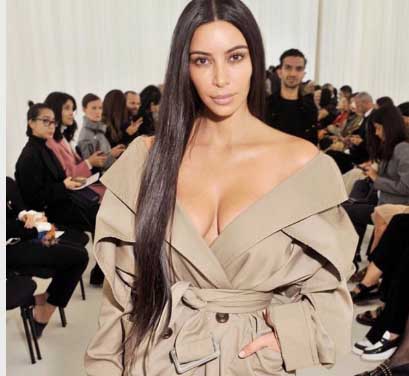 kim kardashian sinmaquillaje Balenciaga