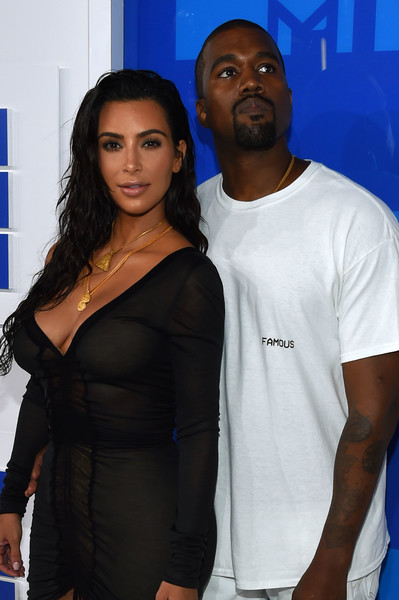 Kim Kardashian Kanye West 2016 MTV Video Music