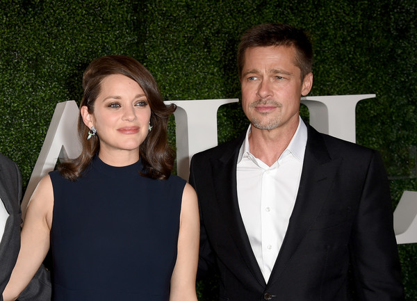 brad pitt marion cotillard allied premier la