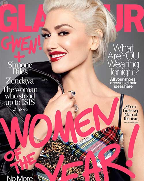 gwen stefani glamour cover