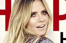 Heidi Klum: el mito de que las modelos no comen es falso