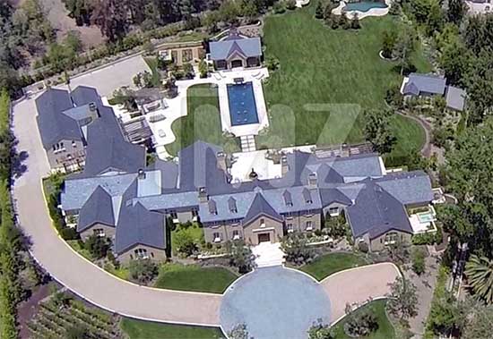 kanye west house before tmz