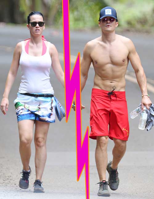 katy perry orlando bloom walking hands