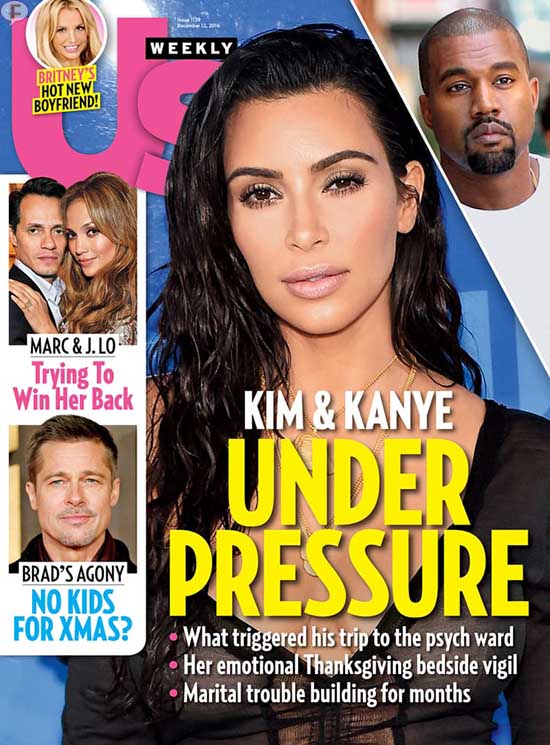 kim kanye under pressure us weekly