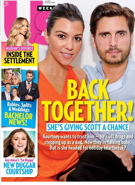 kourtney kardashian scott disick vuelven us magazine