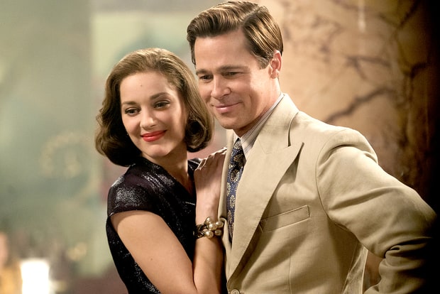 marion cotillard brad pitt movie allied