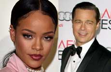 Rihanna pensando en Brad Pitt? OMG!!