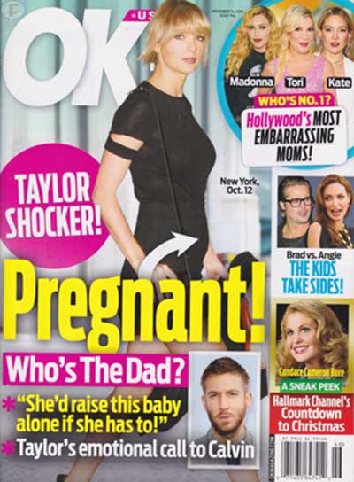 taylor swift preggo ok